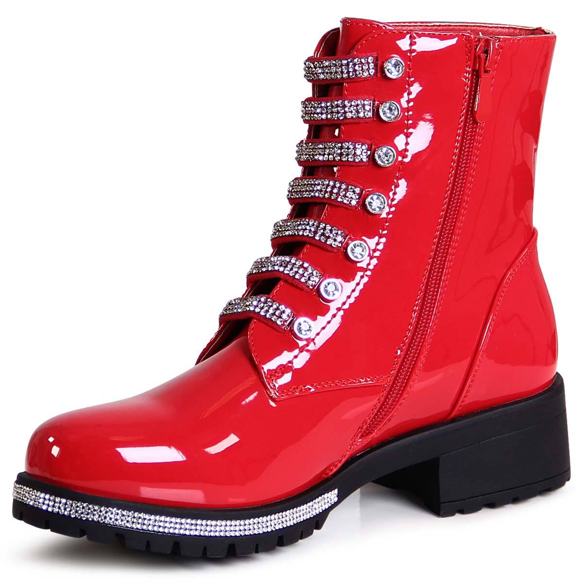 Stivaletti Vernice Neri Stivaletti Gotici Donna Con Plateau - Stivali Punk In Vernice, Motivo Ragnatela E Ali Di Pipistrello Osiris D3 - Foto 8