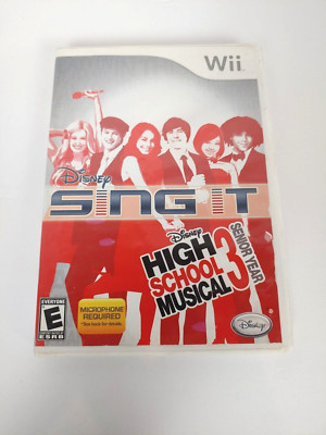 Disney Sing It: High School Musical 3 - Senior Year (Nintendo Wii, 2009) | CIB