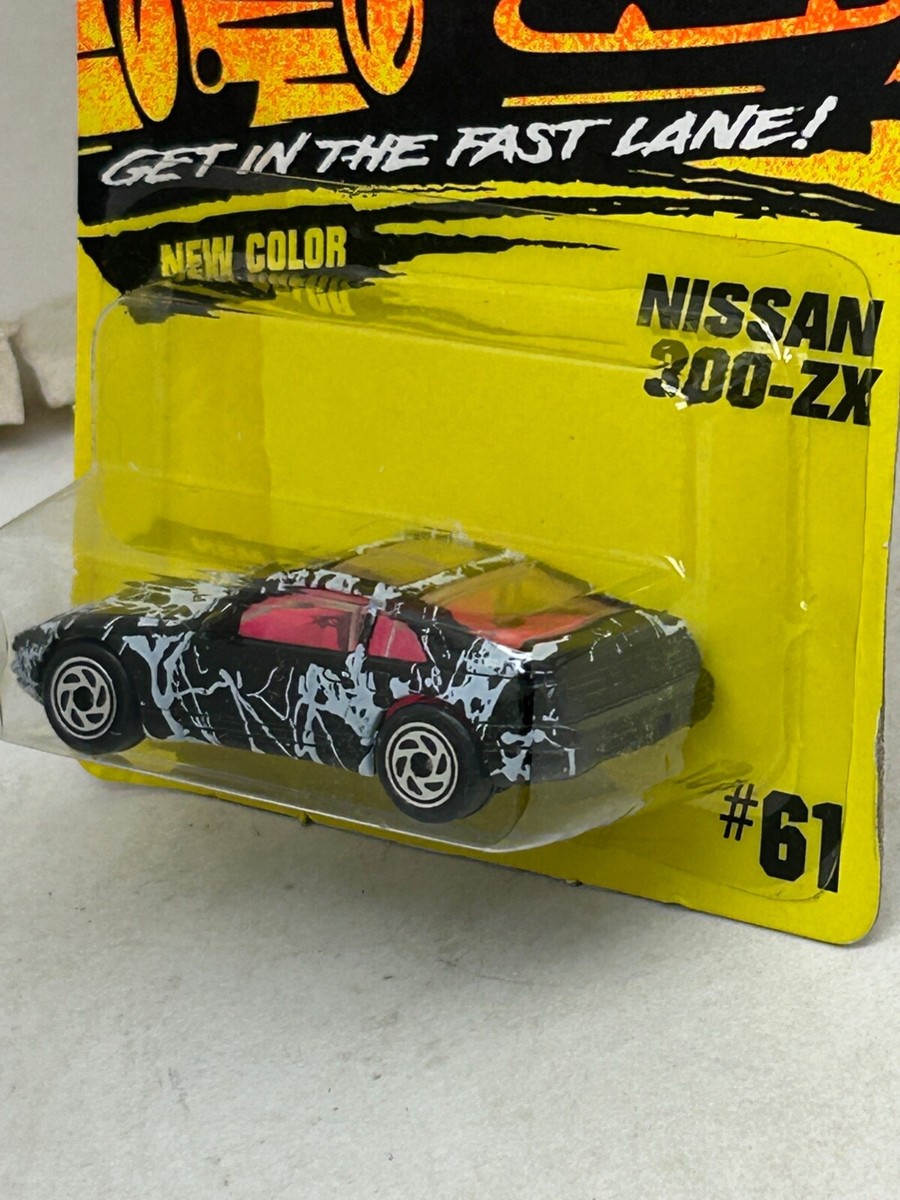 お値下げ‼️MATCHBOX No.61★ 1994 MATCHBOX SUPERFAST #61 BLACK & WHITE NISSAN 300-ZX NEW