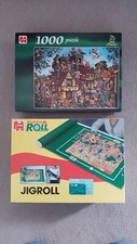 Jigsaw Puzzle Rhymes & Reason James Christensen 1000 + Jigroll Mat - Used once