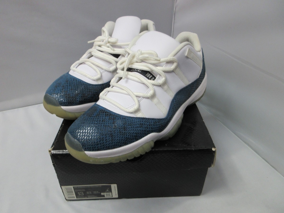 Air Jordan 11 ネイビー/ホワイト シューズ JORDAN BRAND AIR JORDAN 11 RETRO LOW WHITE/MIDNIGHT NAVY