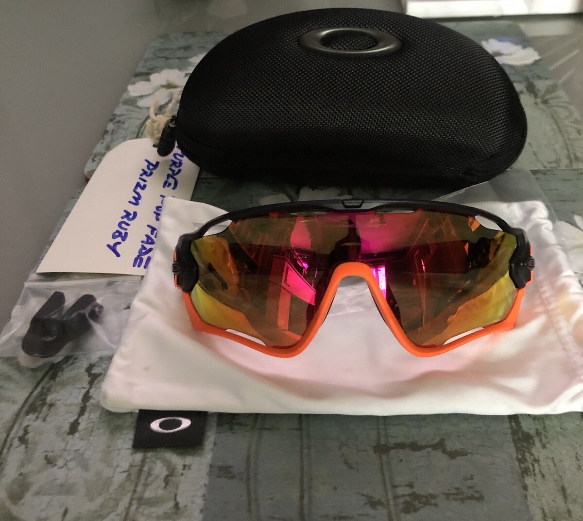 Oakley Jawbreaker Prizm Ruby OAKLEY JAWBREAKER PURPLE POP FADE