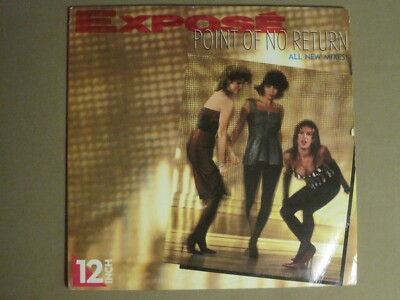 EXPOSE POINT OF NO RETURN 12'' ORIG '87 ARISTA ADP 9580 FREESTYLE HOUSE VG+