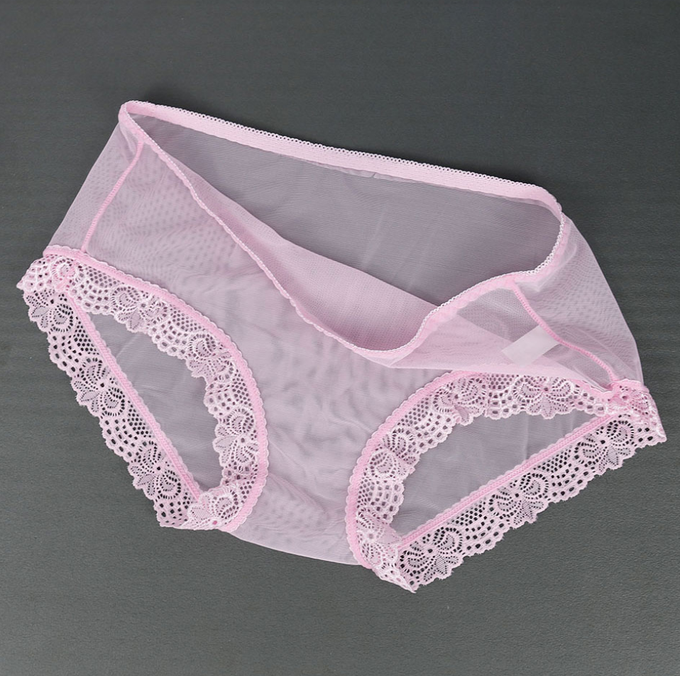 Culotte Femme Taille Haute - Coton Bio, Dentelle, Transparente, Confortable - Taille XXL - 9