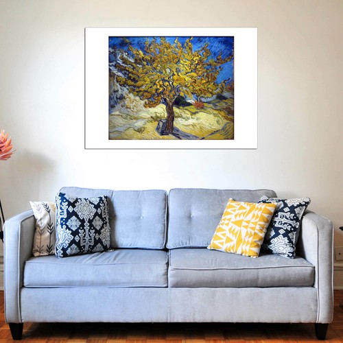 Vincent Van Gogh - The Mulberry Tree Wall Art Poster Print - Picture 10 of 12