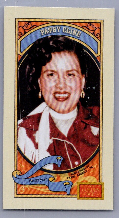 Patsy Cline Mini #53 2014 Panini Golden Age Country Western Singing Great