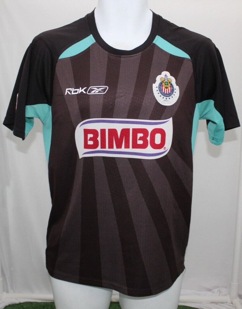 Club Chivas de Guadalajara Authentic Reebok Size Small 2008-2009 T