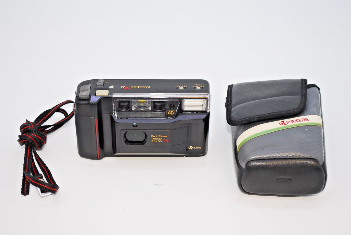 EXCELLENT+++++】Kyocera TD Yashica T2 D Carl Zeiss Tessar T* 35mm