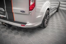 CUP Diffusor Seiten Ansätze SCHWARZ für Ford Transit Custom ST Line MK1 FL Flaps