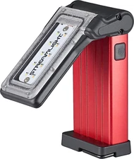 61501 Flipmate 500-Lumen USB Rechargeable Multi-Function Compact Work Light, Red