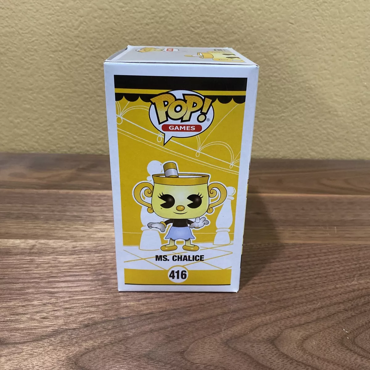  Funko Pop Games: Cuphead - Ms. Chalice Collectible Figure,  Multicolor : Toys & Games