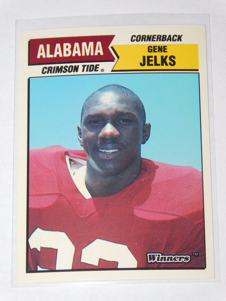 1988 WINNERS ALABAMA CRIMSON TIDE GENE JELKS CARD | eBay