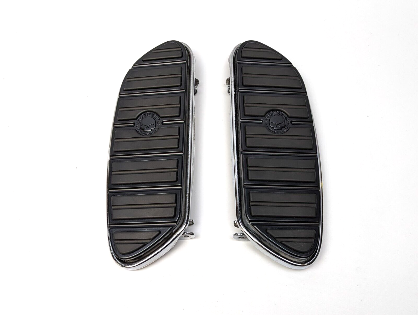 HarleyDavidson Black Willie G Skull Floorboards 8623 Touring 8617