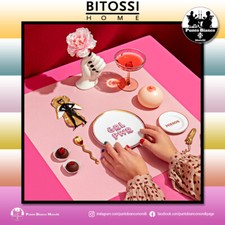 Set 2 piatti colorati da cucina o ristorante in porcellana per dolce o frutta