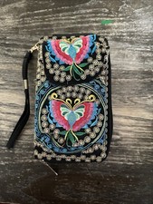 Lady Retro Cell Phone Bag Wallet Handbag Women Pouch Case