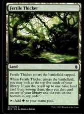 2015 Battle for Zendikar Fertile Thicket Expansion/Common #237