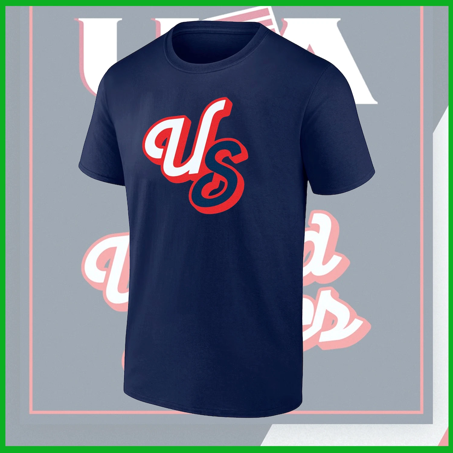 Logo Team USA Baseball 2026 World Baseball Classic T Shirt