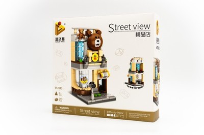 City Boutique Shop Bausteine Set 249 Teile Mini Haus Kinder 6 Jahre