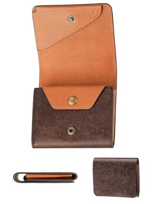 Fabrizio Wallet for Men and Women, Bifold, Mini Wallet with Coin Purse, Small,