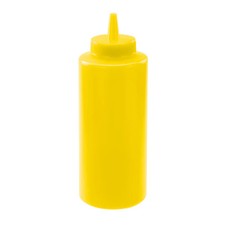 Winco, PSB-12Y, Squeeze Bottles  New 