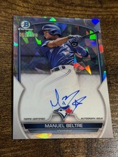MANUEL BELTRE 2023 Bowman #CPA-MB 1st Atomic Refractor Auto /100