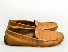 Polo Ralph Lauren Telly Leather Loafers Brown, Boy's Size 6.5