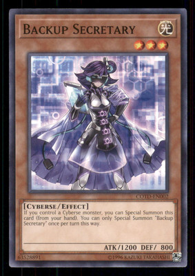 Backup Secretary Code of the Duelist #COTD-EN002