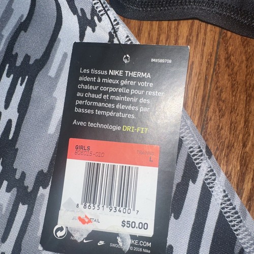 New ~ Girls Nike Hoodie ~ Size Large - Imagen 3 de 6