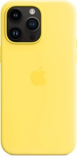 Genuine Apple iPhone 14 Pro Max Silicone Case / Cover - Canary Yellow - New