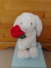 Bashful Rose Bunny - Medium Jellycat | Jelly Journal