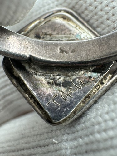 Anello JACK 925 in argento sterling vetro romano di oltre 100 anni - Foto 11 di 12