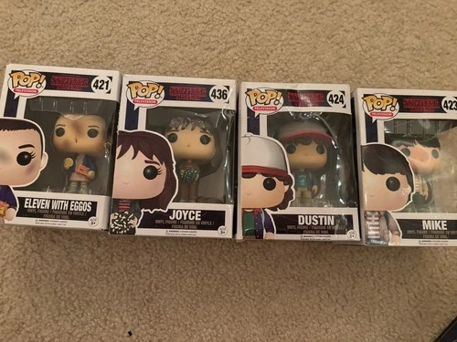 Funko Pop! Vinyl Stranger Things Season 1 Characters El Joyce Mike Dustin