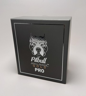 Skull Shaver Pitbull Gold PRO GX5 Head & Face Shaver, Wet/Dry Rotary Razor