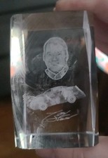 TONY STEWART LASER TRAWIONY KRYSZTAŁ / KOZA PRZEDMIOT KOLEKCJONERSKI