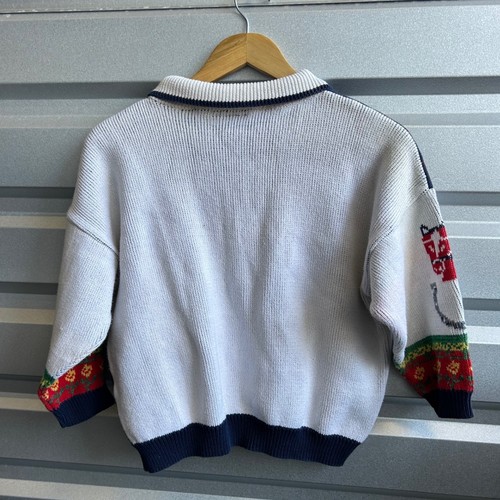 Vintage Kids Knit Sweater Texas Large L Retro Cottage Core Texas Sweater - Picture 2 of 10
