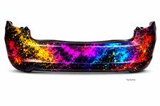 Stoßstange Hinten für Skoda Fabia II Kombi 2007-15 lackiert in Wunschfarbe