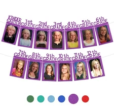 K-12 Graduation Photo Banner 5x7 - Large 10 Feet | Graduation Pictures