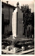 Piacenza Lugagnano val d'Arda monumento ai Caduti F. Grande spedita