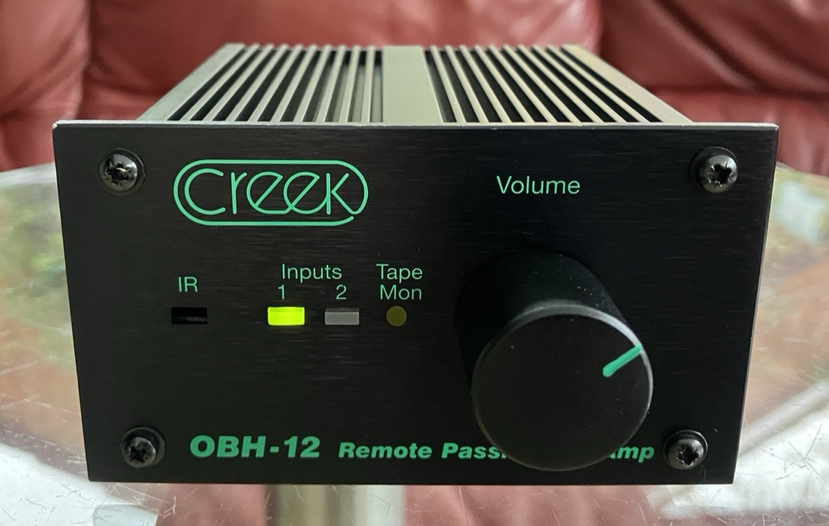 Creek OBH-12 プリアンプ CREEK OBH 12 PASSIVE PRE AMPLIFIER + OBH 2