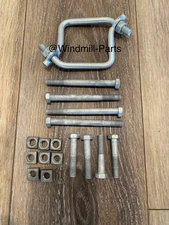 8ft A702 Aermotor Windmill Tower Collar Mast Clamp Bolt Set