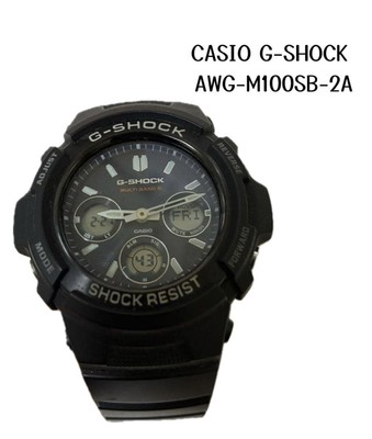 Import duty included Casio GShock Radio Solar AWGM100SB2A Watch 