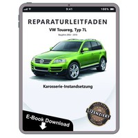 Vw Touareg 7L (02-10) Karosserie Unfall Instandsetzung Reparaturleitfaden Ebook