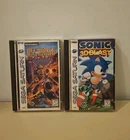Lot of 2 SEGA Saturn Games Sonic 3D Blast & Off-World Interceptor Extreme