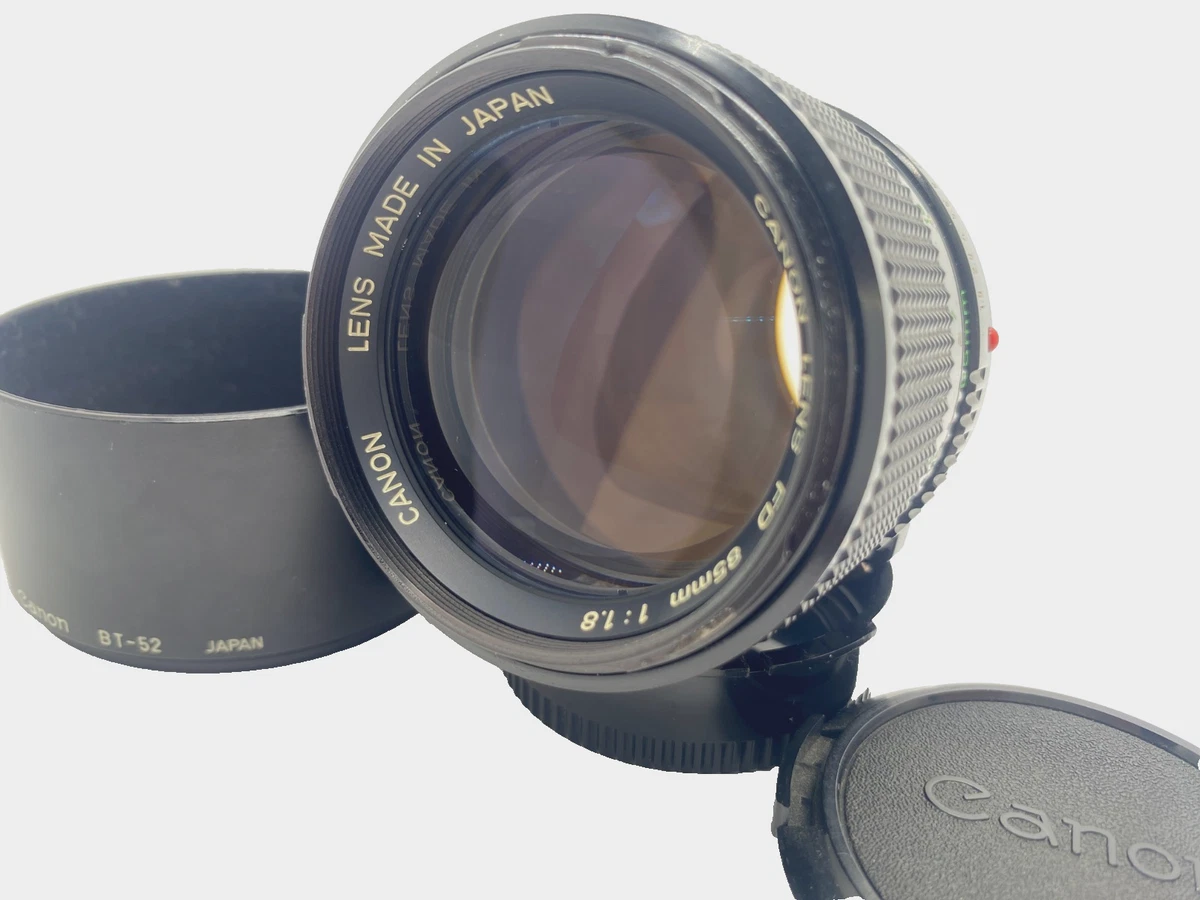 Canon FD f/1.8 Camera Lenses 85mm Focal for sale | eBay