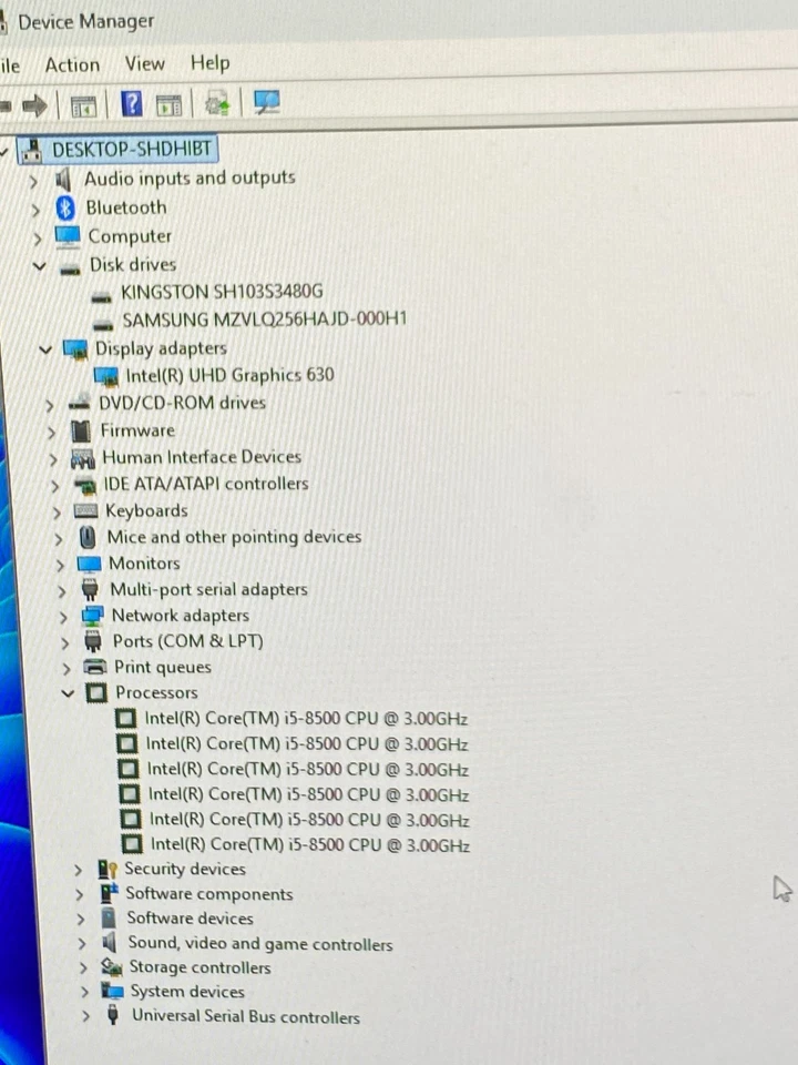 HP ENGAGE FLEX PRO SFF PC i5-8500 16GB RAM 256GB NVMe+480GB SSD WiFi WINDOWS 11 - Image 4 of 4