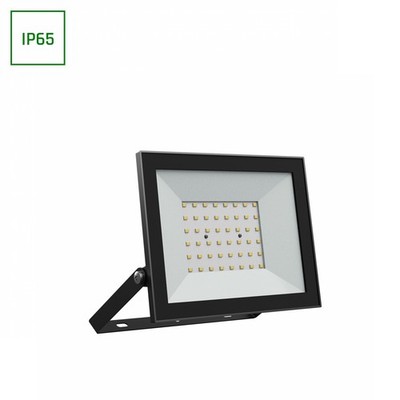 LED NOCTIS LUX 4 Fluter 50W Strahler 4300lm schwarz 100° IP65 IK07 Kalt 6000K