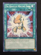 The Resolute Meklord Army LED7-EN050 Legendary Duelists: Rage of Ra 1st Edition