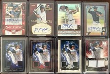 22 Card Lot Rob Refsnyder 2015 Bowman Chrome Orange Refractor Topps Auto Rookies