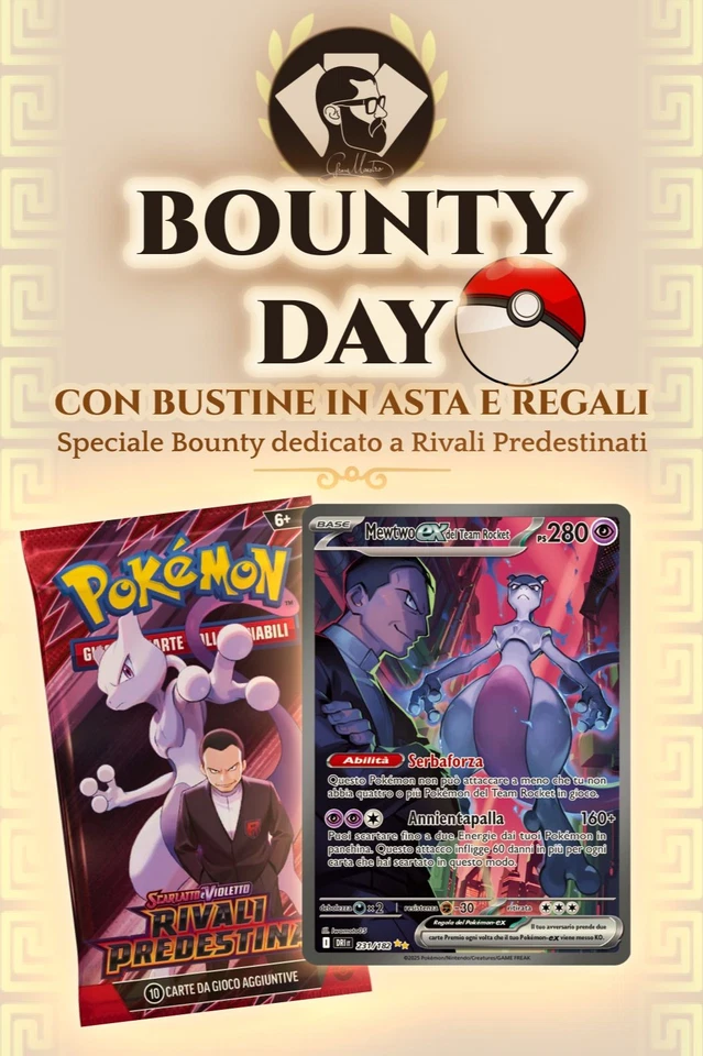 🍀BOUNTY DAY POKEMON CON RIVALI PREDESTINATI!🍀