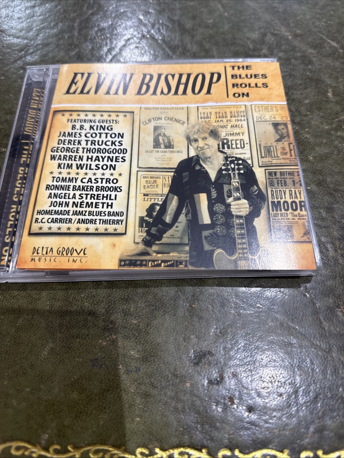 Elvin Bishop - The Blues Rolls On Cd Excellent Condition